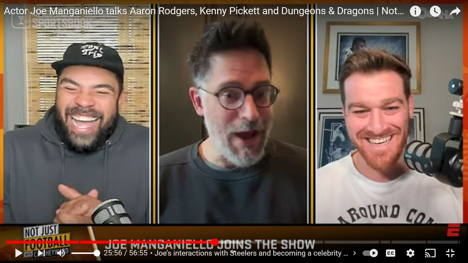 Steelers' Superfan Joe Manganiello Recounts The Sensational Story Of